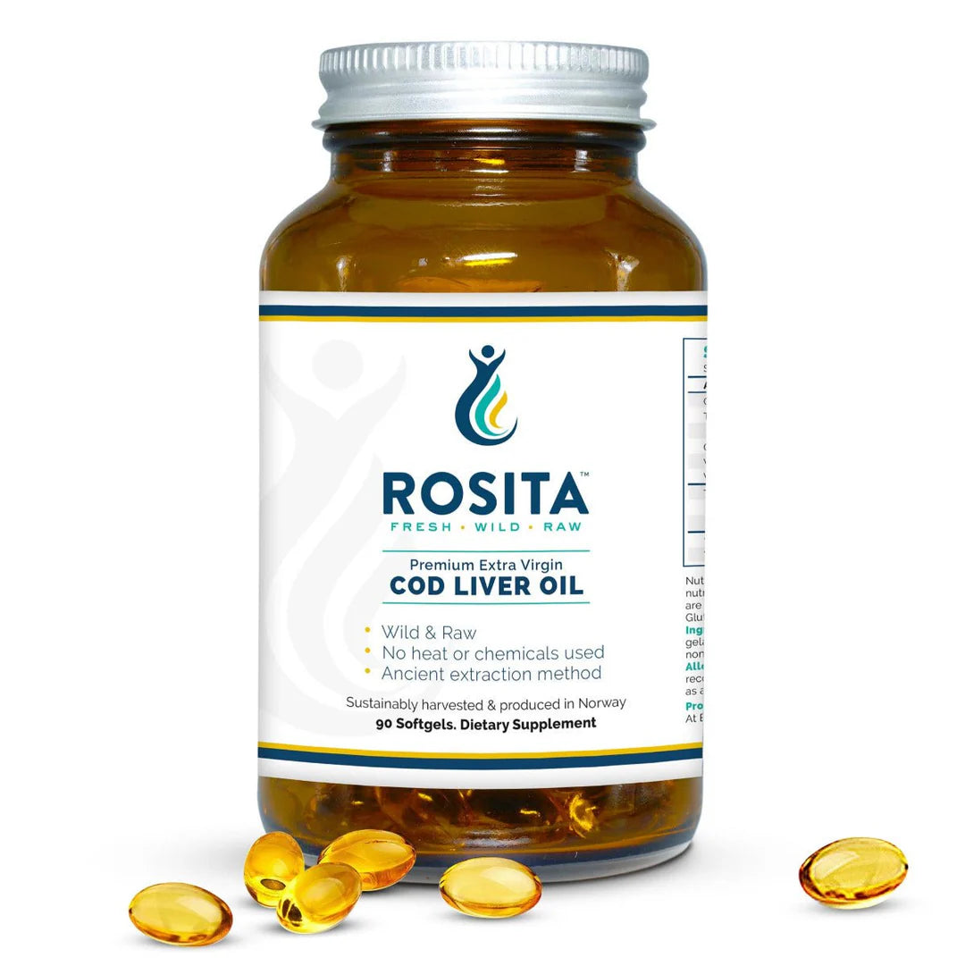 Rosita Extra Virgin Torskleverolja Kapslar